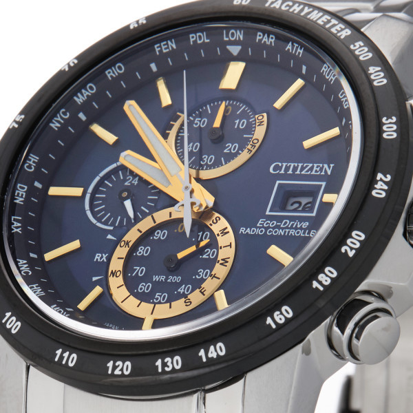 오픈마켓 우리들쇼핑,시티즌 라디오컨트롤 남성 메탈시계 AT8124-83M A/S가능