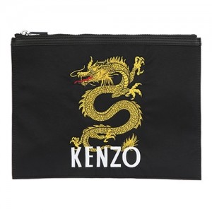 겐조 DRAGON LARGE POUCH F955PM202FO499TU