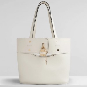 끌로에 애비 토트백 스몰 CHC20SS222C44119 (네츄럴 화이트)