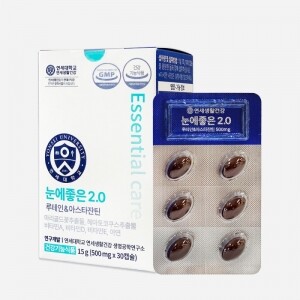 연세대학교 눈에좋은 2.0 루테인 & 아스타잔틴 500mg x 30캡슐