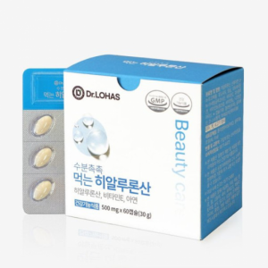 닥터로하스 수분촉촉 먹는 히알루론산 500mg x 60캡슐