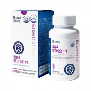 연세대학교 칼슘 & 마그네슘 1:1 600mg x 90정