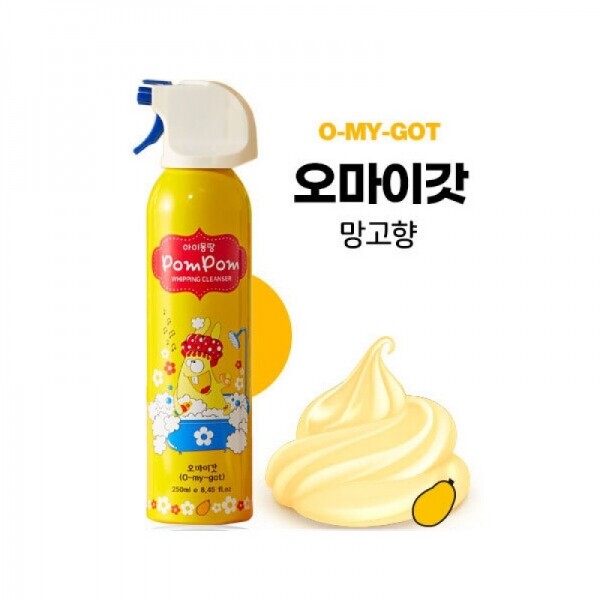 오픈마켓 우리들쇼핑,[당일발송특가] 아이몽땅 유아거품목욕 휘핑클렌저 250ml 6종