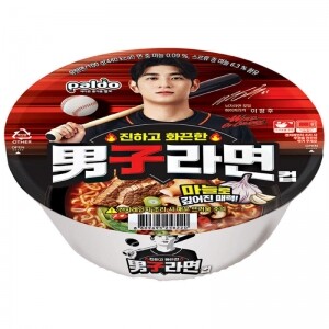 팔도 남자라면 컵라면 100g