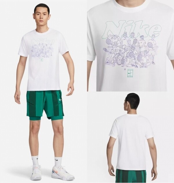 오픈마켓 우리들쇼핑,나이키 남성 테니스 반팔 티셔츠 FV8433-100