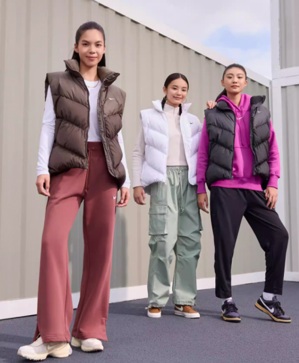 오픈마켓 우리들쇼핑,나이키 우먼스 윈드푸퍼 다운 패딩 조끼 HF7897-010