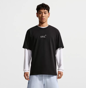 나이키 맨즈 자수 로고 반팔 티셔츠 IV2646-010 IV2646-100