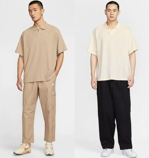 나이키 반팔티 클럽 오버사이즈 폴로 반팔티셔츠 IF0377-110 IF0377-247
