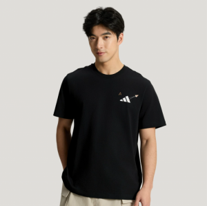 아디다스 남여공용 프린트 스포츠 루즈핏 반팔티 KX4870 KX4873