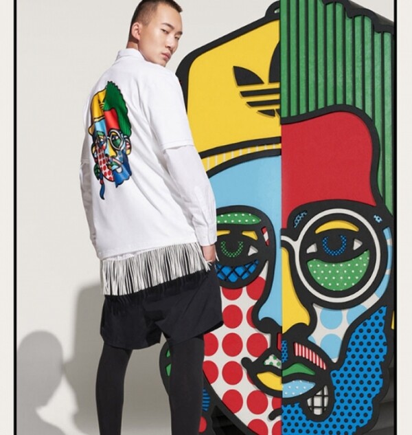 Adidas CRAIG \u0026 KARL 男裝短袖T恤休閒藝術人臉純棉白【運動世界】HA4691 | adidas | Yahoo購物中心