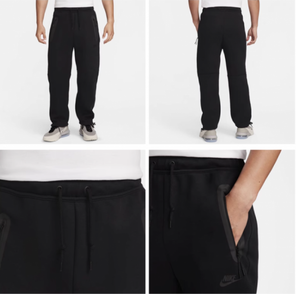 오픈마켓 우리들쇼핑,나이키 NIKE 스포츠웨어 테크 플리스 오픈 헴 스웻 팬츠 FB8013-010 063