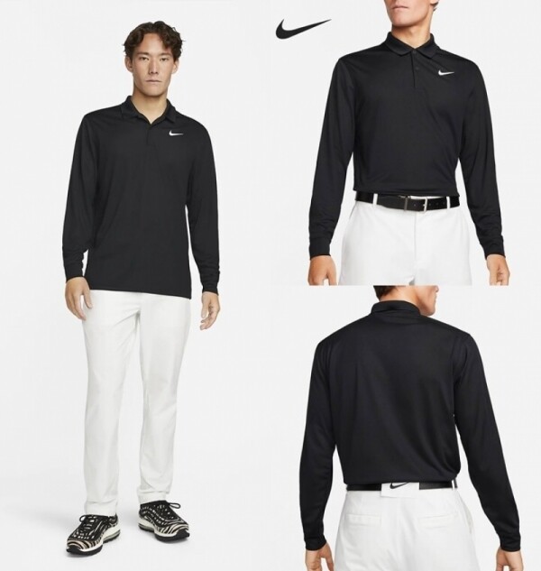 오픈마켓 우리들쇼핑,나이키 NIKE 맨즈 골프 카라 긴팔 티셔츠 DN2345-010