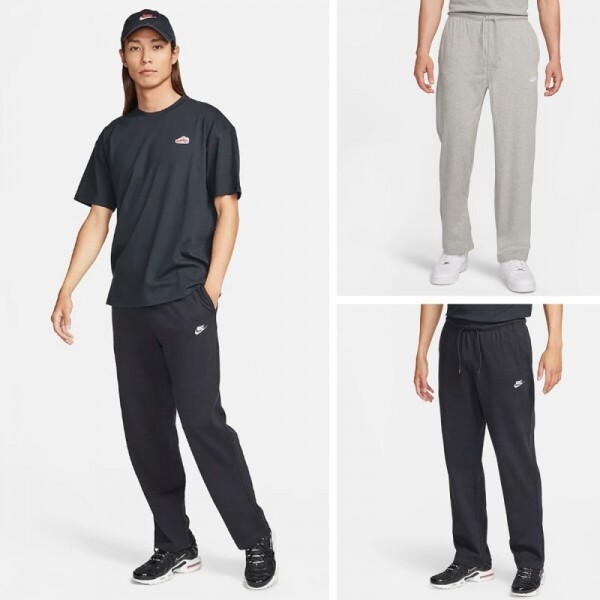 오픈마켓 우리들쇼핑,나이키 맨즈 클럽 니트 오픈 헴 팬츠 FQ4333-063 FQ4333-010