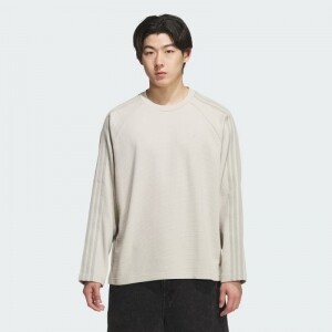 아디다스 오리지널 와플 니트 긴팔 티셔츠  KH1175