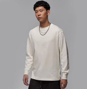 조던 나이키 긴팔 남성 캐주얼 자수 로고 루즈핏 스포츠 티셔츠 FZ9753-133