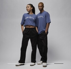 나이키 에어조던 X 아 마 마니에르 캐주얼 커플 반팔 티셔츠 FN0610-461