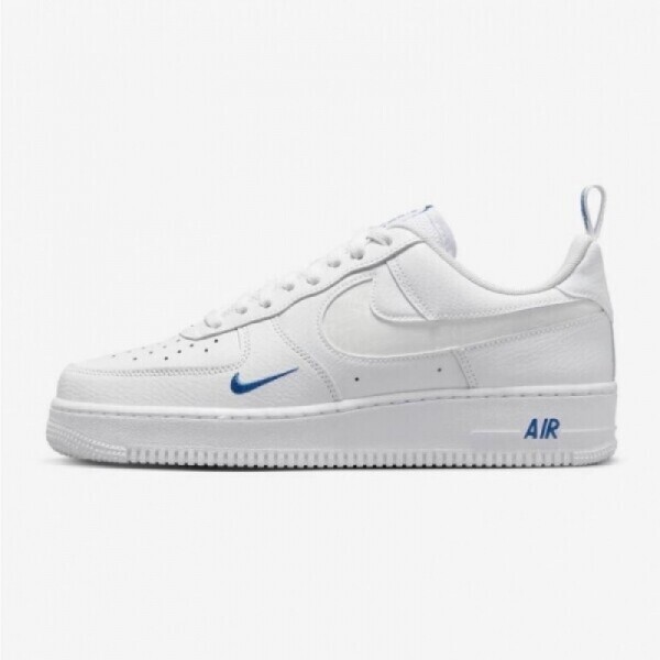 오픈마켓 우리들쇼핑,NIKE 운동화 나이키 에어포스 1 LV8 GS 화이트 마리나 블루 FB8034-100
