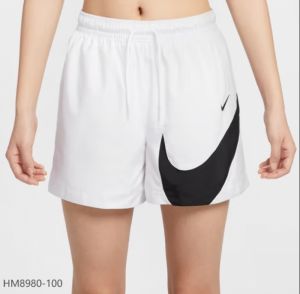 나이키  썸머 빅 스우시 우먼스 트레이닝 숏츠 반바지 HM8980-100