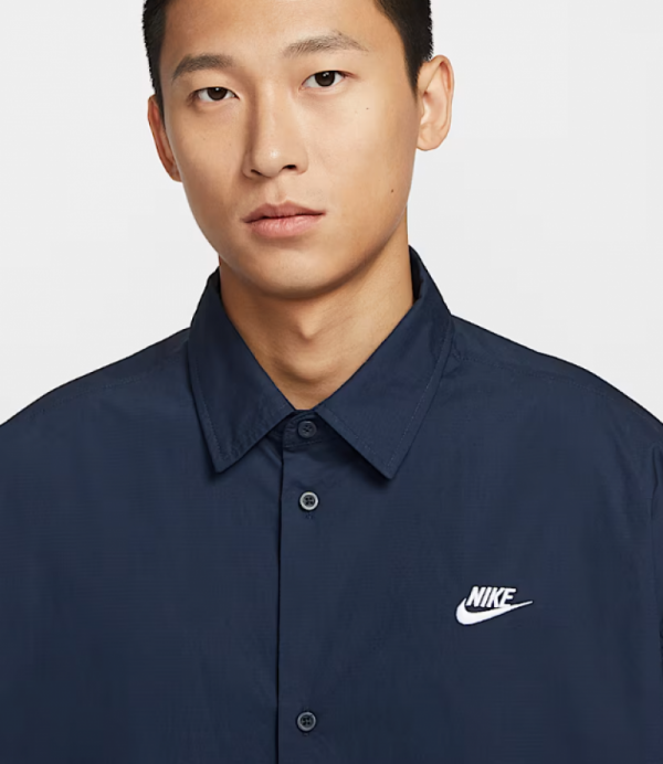 오픈마켓 우리들쇼핑,나이키 클럽 반팔 버튼다운 탑 캐주얼 맨즈 남방 셔츠 HJ2027-451