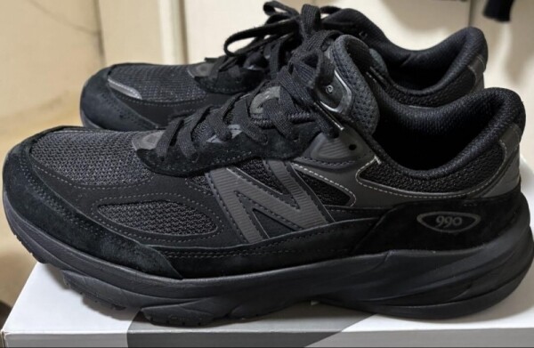 오픈마켓 우리들쇼핑,뉴발란스 990 V4 트리플 런닝화 커플화 운동화 블랙 M990BB6