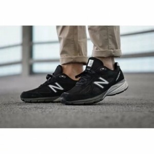 뉴발란스 990 v4 스니커즈 커플화 운동화 블랙 M990BK4