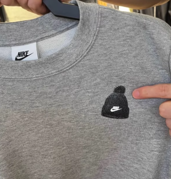 오픈마켓 우리들쇼핑,나이키 스포츠웨어 프린트 프렌치 테리 우먼스 기모 맨투맨 IO7829-063