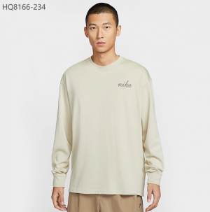 나이키 멀티 자수 트레이닝 런닝화 맨즈  긴팔 티셔츠 HQ8166-234