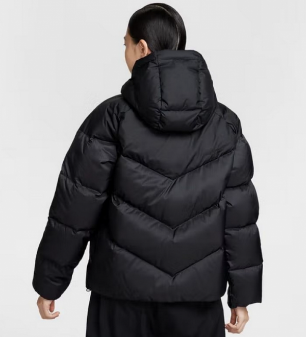 오픈마켓 우리들쇼핑,나이키 스포츠웨어 윈드푸퍼 스톰 핏 루즈 우먼스 후드 다운 패딩 HV5236-010