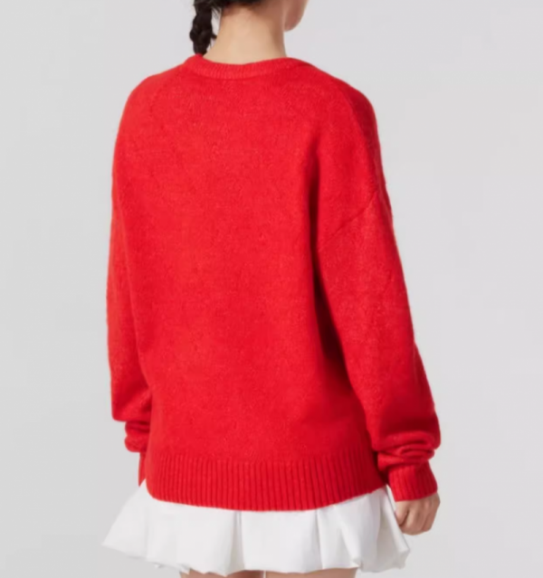 오픈마켓 우리들쇼핑,아디다스 오리지널 니트 스웨터 풀오버 우먼스 맨투맨 레드 JN0714