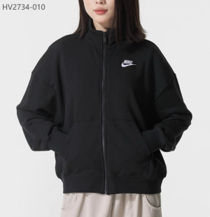 나이키 클럽 플리스 루즈 트랙 캐주얼화 우먼스 재킷 HV2734-010