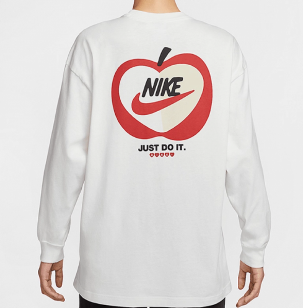 오픈마켓 우리들쇼핑,나이키 캐주얼화 스우시 우먼스 긴팔 화이트 티셔츠 IB1670-133