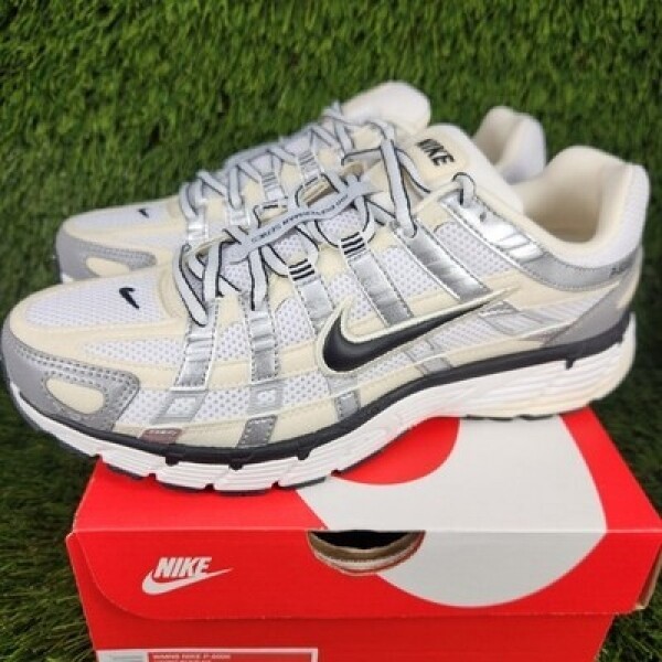 오픈마켓 우리들쇼핑,나이키 P-6000 스니커즈 메탈릭 실버 런닝화 맨즈 코코넛 밀크 FV6603-100