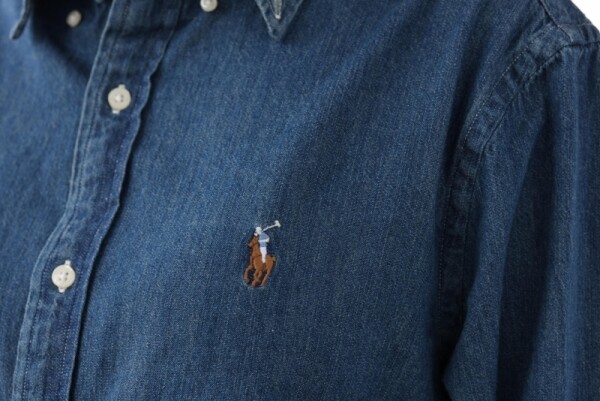 오픈마켓 우리들쇼핑,폴로 랄프로렌 청남방 여성 남성 커플용 샴브레이 데님 셔츠 블루 청셔츠