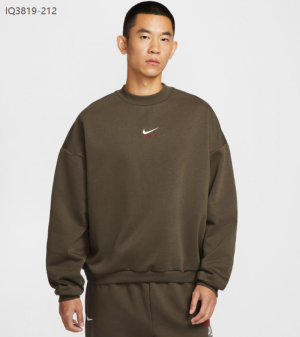 나이키 스탠다드 이슈 써마 핏 바스켓볼 플리스 크루넥 맨투맨 IQ3819-212