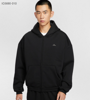 나이키 스탠다드 이슈 써마 핏 후드 집업 스포츠화 맨즈 기모 재켓 블랙 IO3690-010