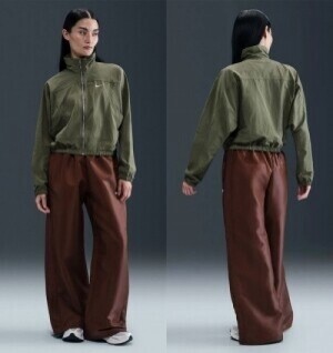 나이키 우븐 오버사이즈 리펠 프로텍션 우먼스 캐주얼화 바람막이 자켓 HJ1000-222