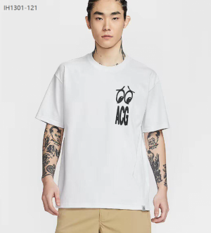나이키 ACG 드라이 핏 프린트 캐주얼 맨즈 반팔 티셔츠 IH1301-121