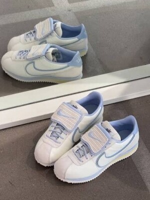 나이키 코르테즈 우먼스 캐주얼화 하이드로젠 블루 운동화 IW6363-117