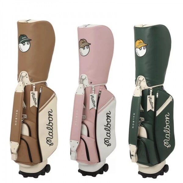 오픈마켓 우리들쇼핑,말본골프  캐디백 바퀴형 스탠드백  라운딩 말본 여성 골프가방