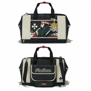 말본 새상품 골프 킹카드 보스턴백 (블랙)