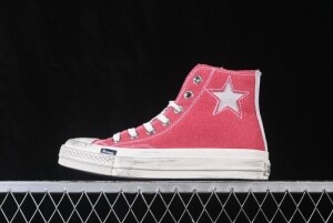 컨버스 Madhappy x Chuck 70 OX 핑크 화이트 스니커즈 A20353C