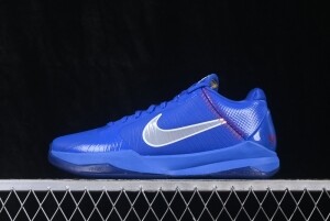 나이키 Kobe 5 Protro 블루 실버 레드 농구화 IO6256-400