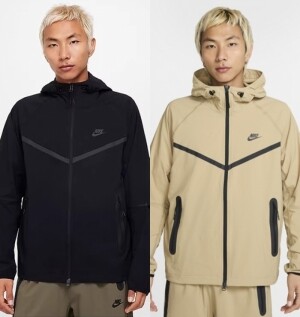 나이키 NIKE 스포츠웨어 테크 우븐 윈드러너 바람막이 자켓 HM7152-010 297 355