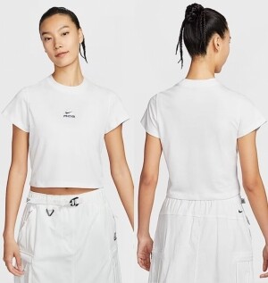 나이키 NIKE 우먼스 드라이핏 반팔 크롭 티셔츠 HM6085-121 245