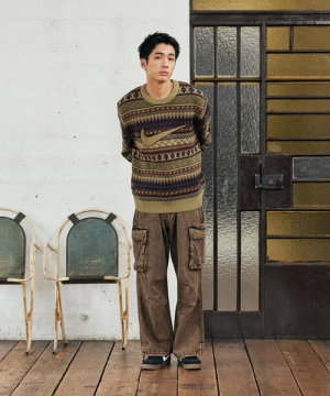나이키 NIKE 페어 아일 스우시 니트 스웨터 FZ0126-105 276