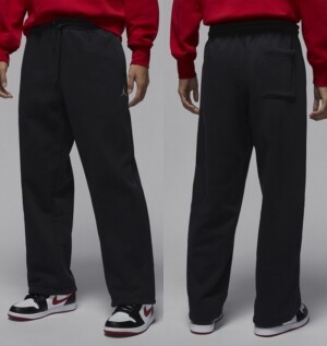 나이키 NIKE 조던 브루클린 플리스 오버사이즈 오픈헴 팬츠 IB7239-010 091