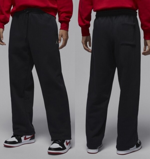 오픈마켓 우리들쇼핑,나이키 NIKE 조던 브루클린 플리스 오버사이즈 오픈헴 팬츠 IB7239-010 091