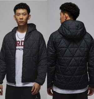 나이키 NIKE 조던 써마핏 퀼팅 후드 자켓 FZ3163-010 222