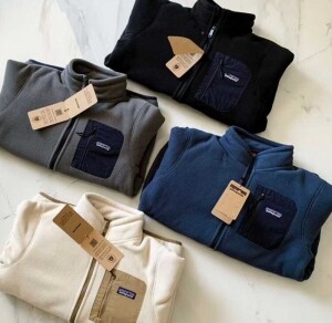 파타고니아 에어 풀집 플리스 레트로 바람막이 자켓