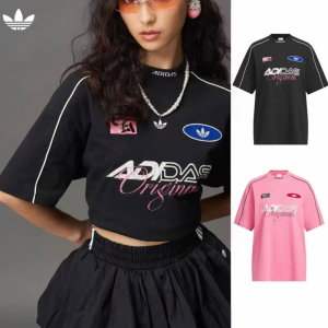 아디다스 ADIDAS 우먼스 오리지널 모토 GFX 반팔 스포츠 티셔츠 KG6678 KG6679